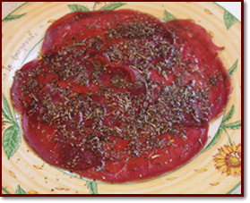Bresaola alla montanara