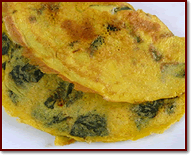 Frittata al basilico