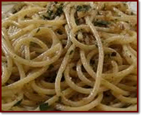 Spaghetti con le alici