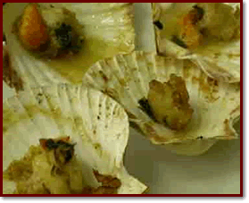 Capesante gratinate