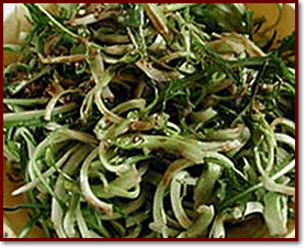 Puntarelle con le alici