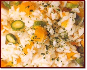 Risotto con la zucca