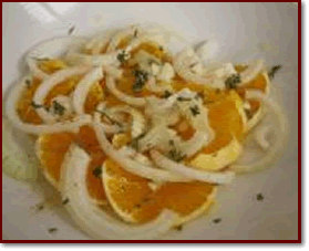 Insalata di arance