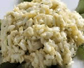 Risotto con lo stocco