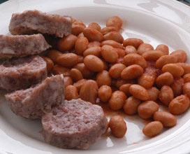 Cotechino con fagioli alla reggiana