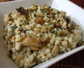 Orzo e funghi