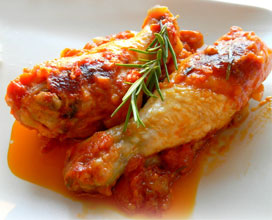 Gallo in umido