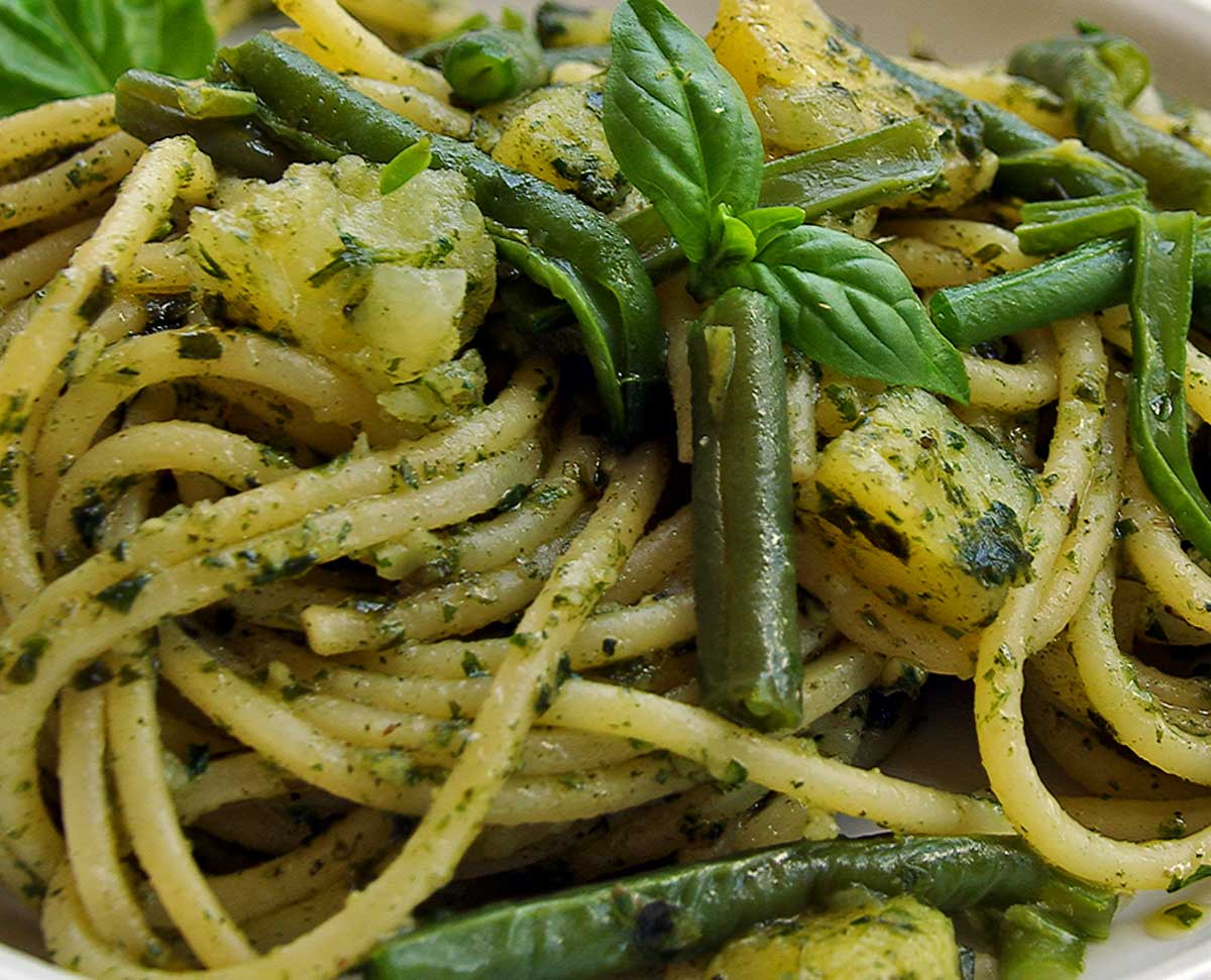 Trenette al pesto