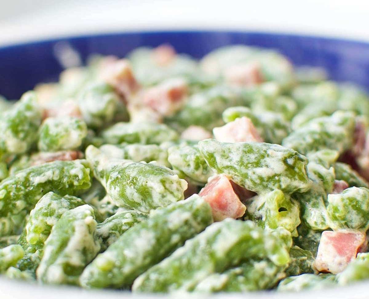 Spinachspätzle (gnocchetti agli spinaci)