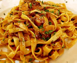 ricetta: Fettuccine all'abruzzese