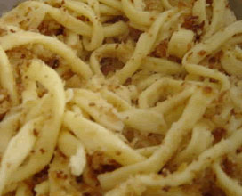 ricetta: Fusilli con la mollica