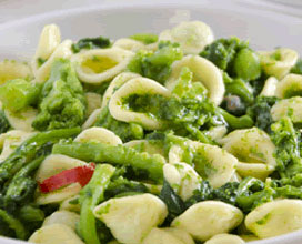 ricetta: Orecchiette con le rape