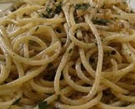 ricetta: Spaghetti con le alici