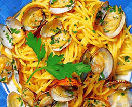 ricetta: Spaghetti con le vongole