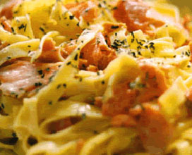 ricetta: Fettuccine alla papalina