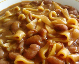 ricetta: Pasta e fagioli