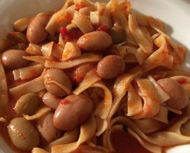 ricetta: Sagne e fagioli