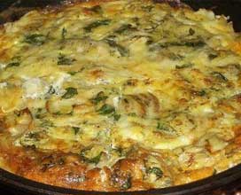 ricetta: Frittata di carciofi e funghi