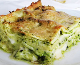 ricetta: Lasagne al pesto