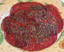 ricetta: Bresaola alla montanara