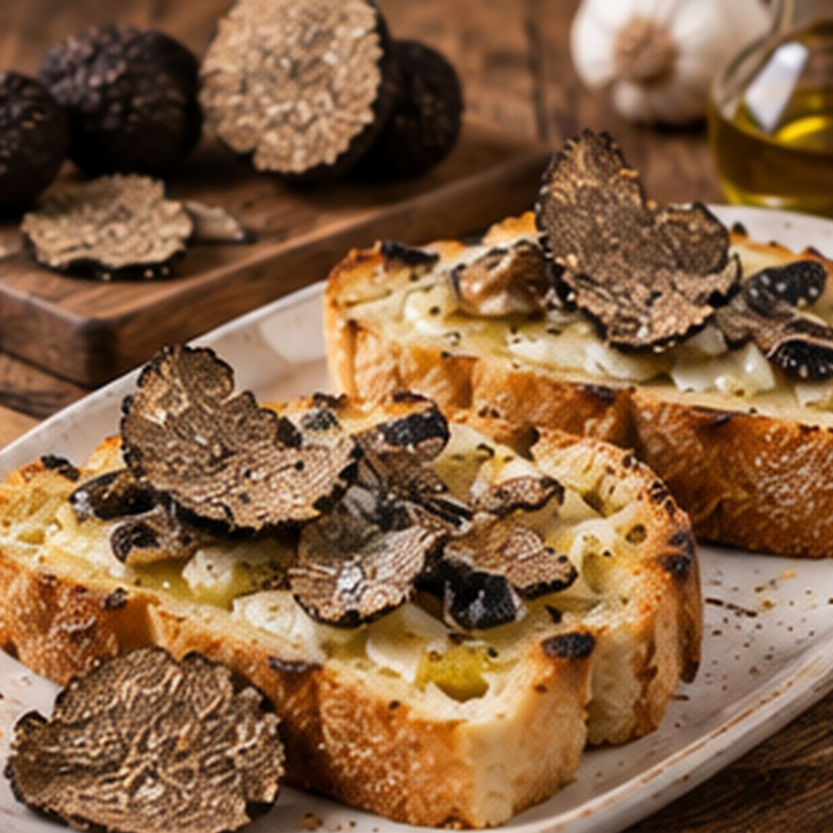 Bruschette al tartufo