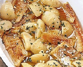 ricetta: Baccalà con patate