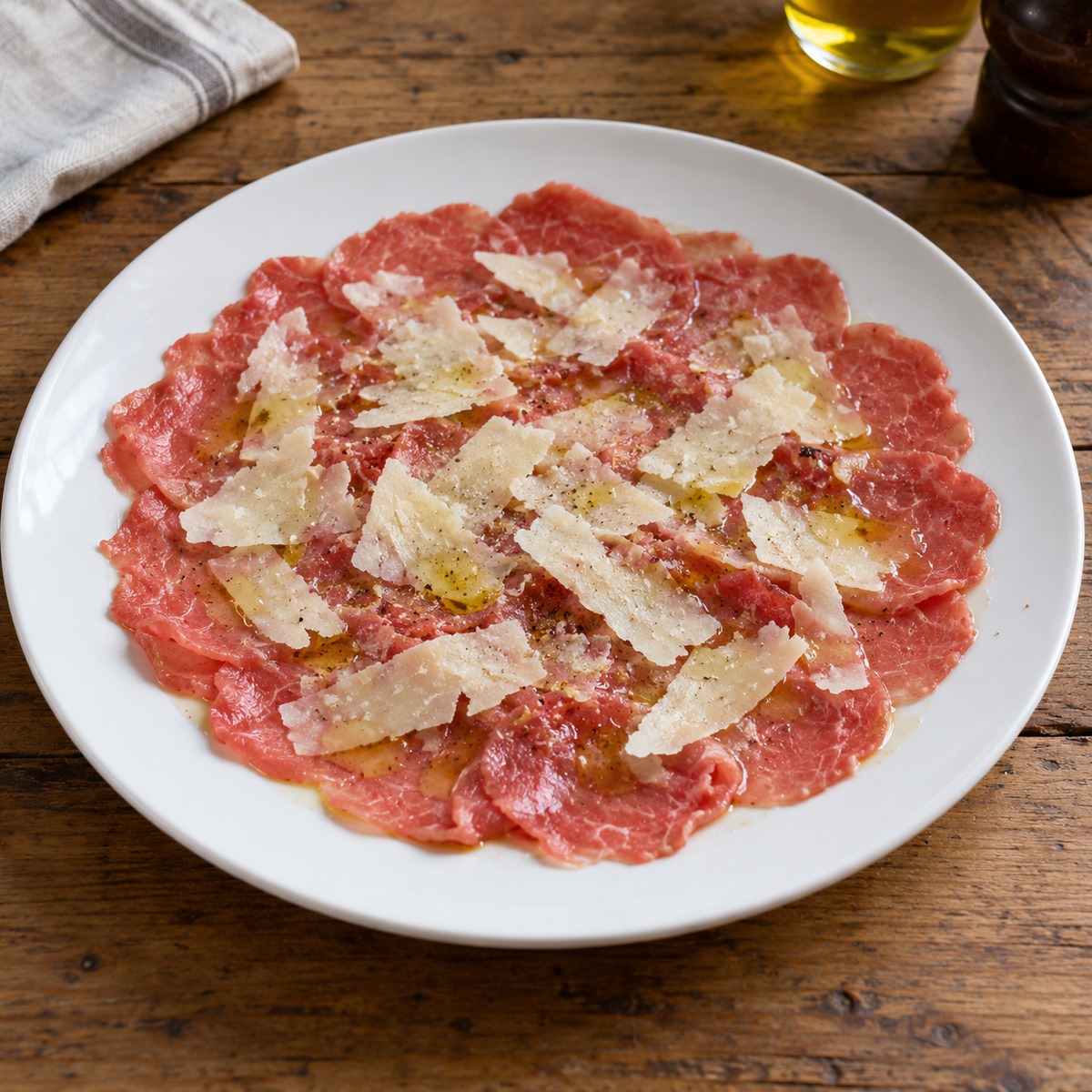 Carpaccio di carne all'Albese