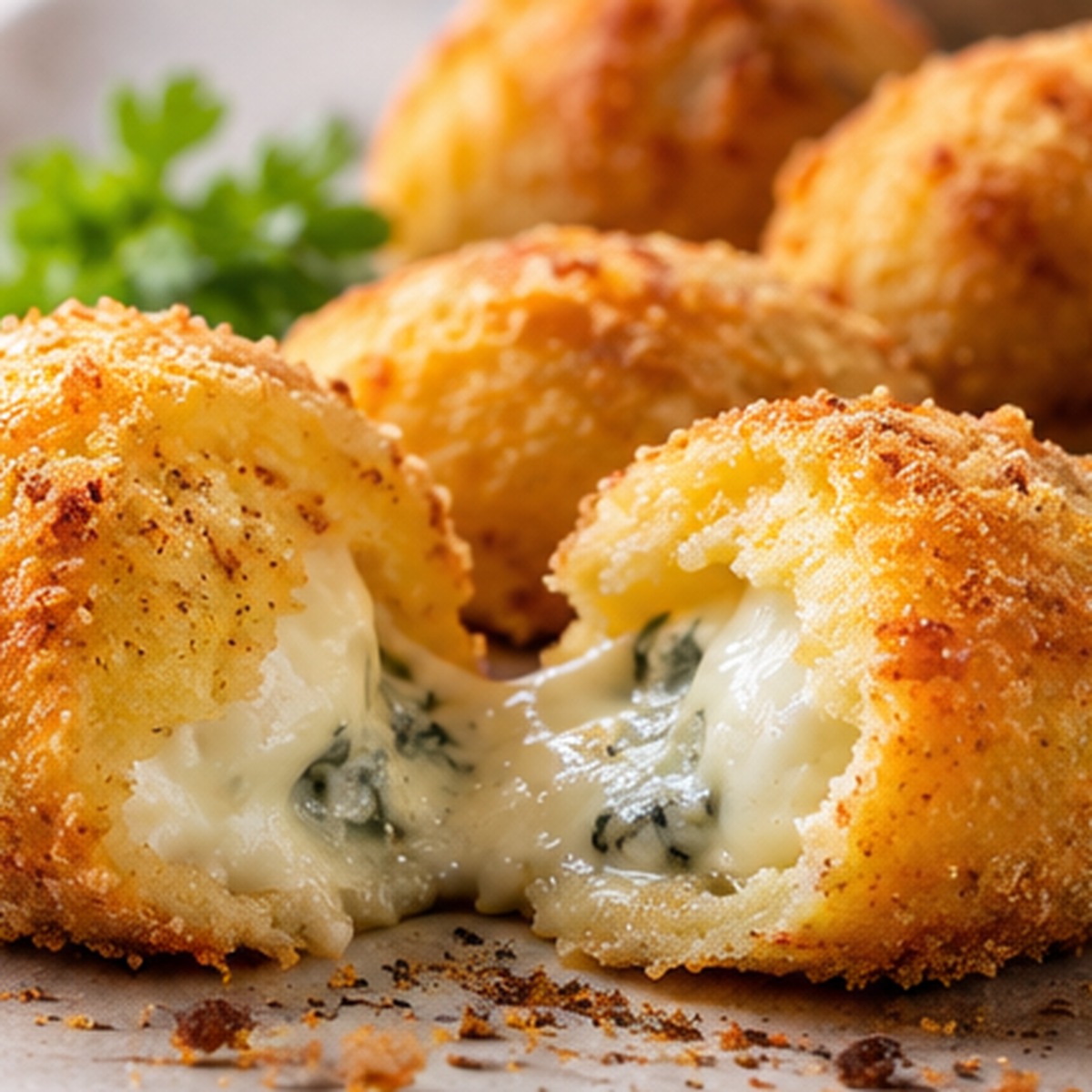Polenta di patate farcita