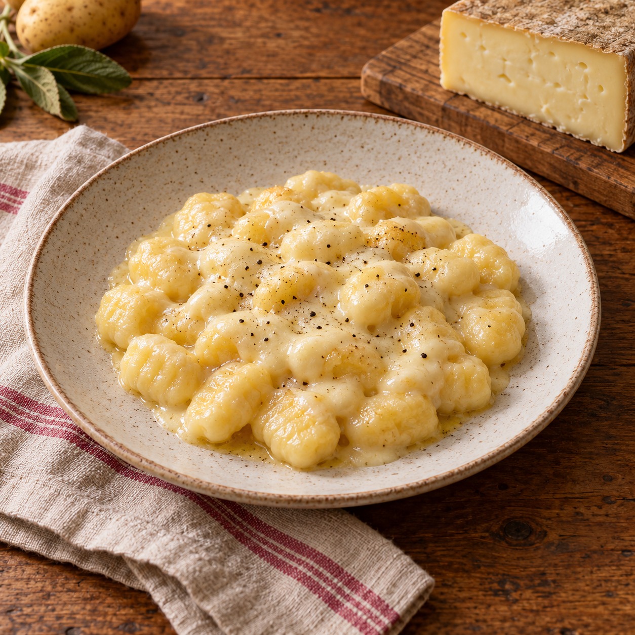 Gnocchi al Raschera