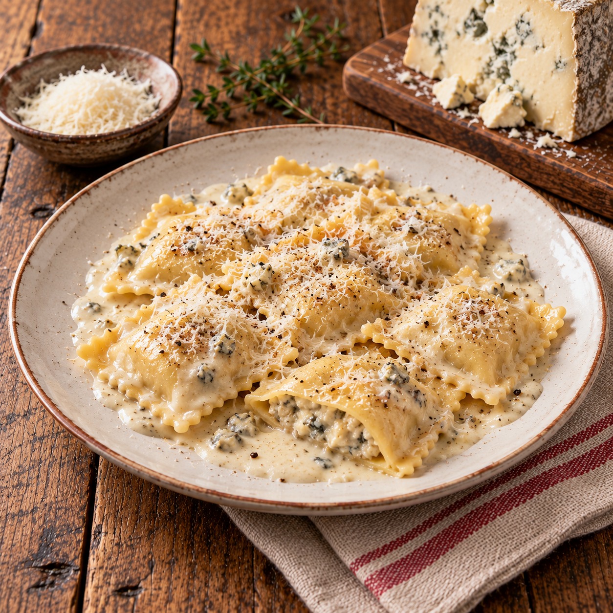 Ravioli al Castelmagno