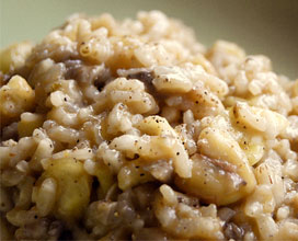 ricetta: Risotto alle castagne