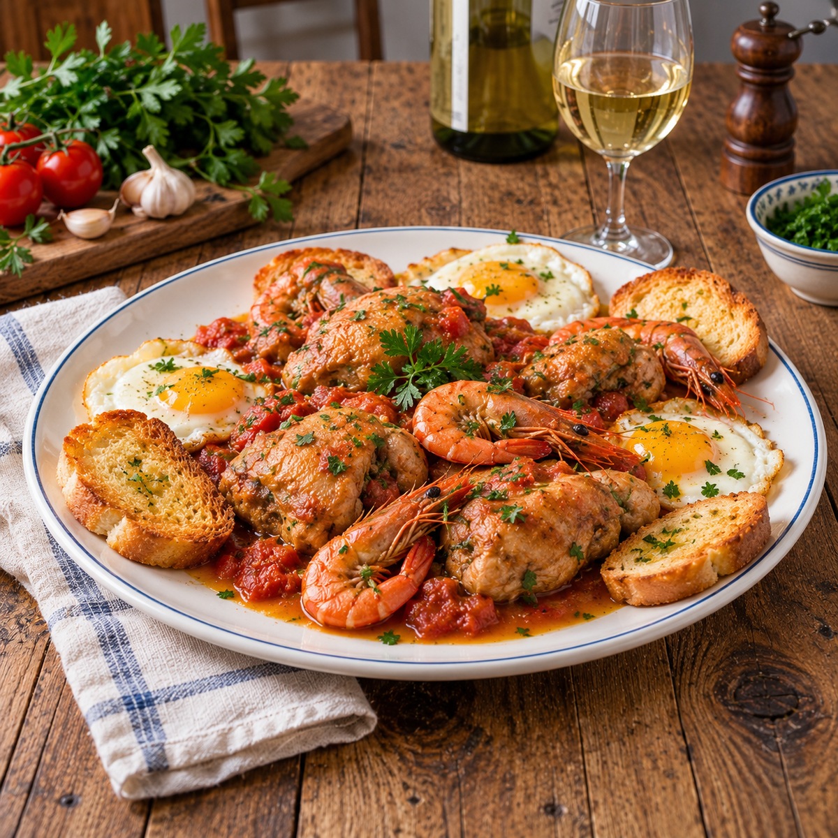 Pollo alla Marengo