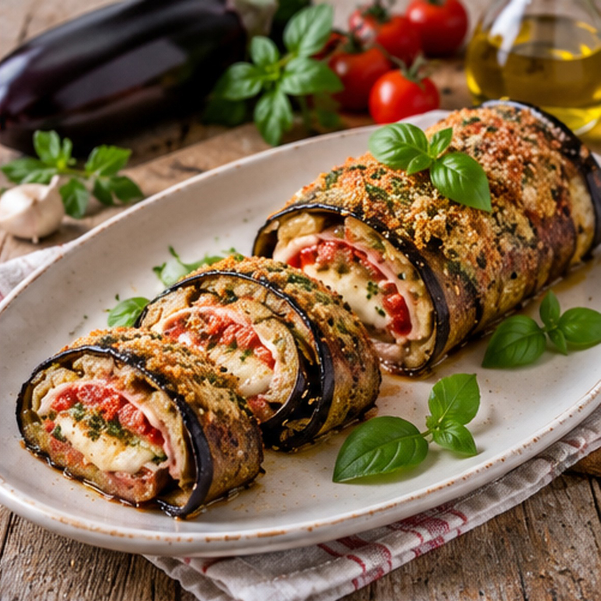 Rotolo di melanzane