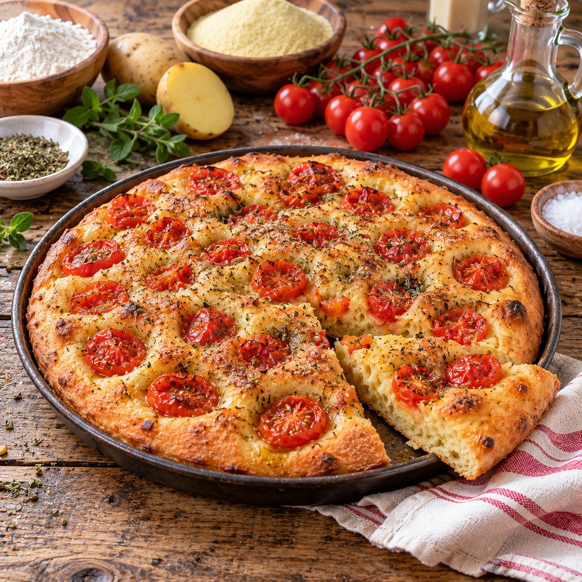 Focaccia barese