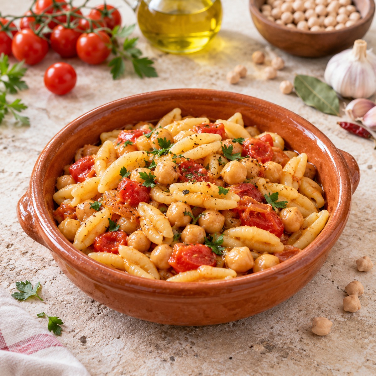 Cavatelli con i ceci
