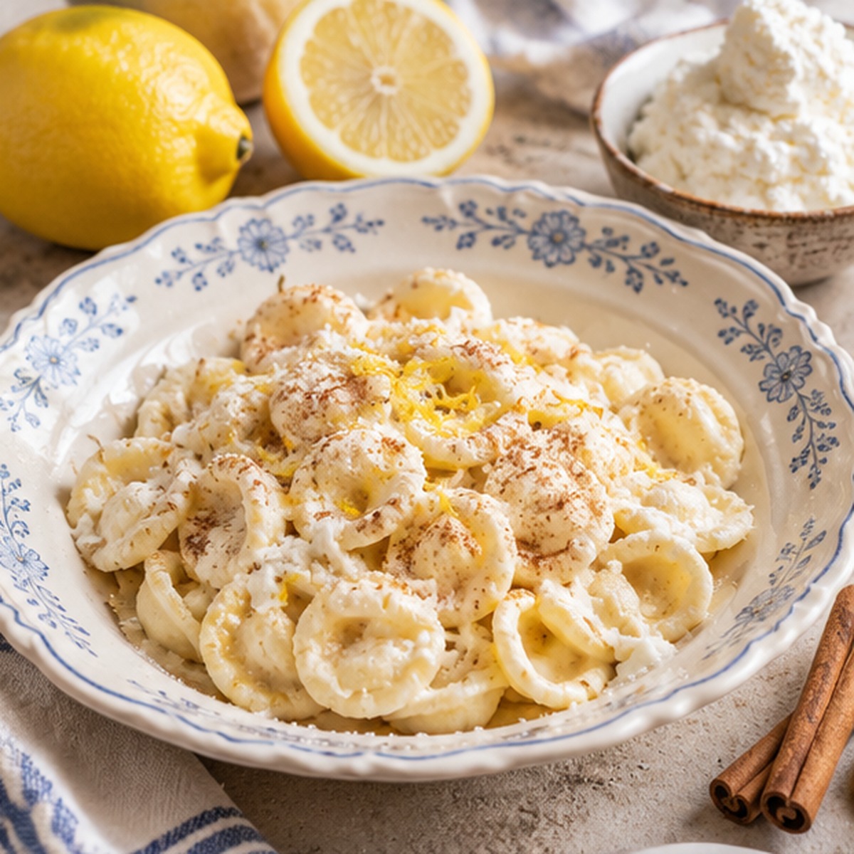 Orecchiette con la ricotta