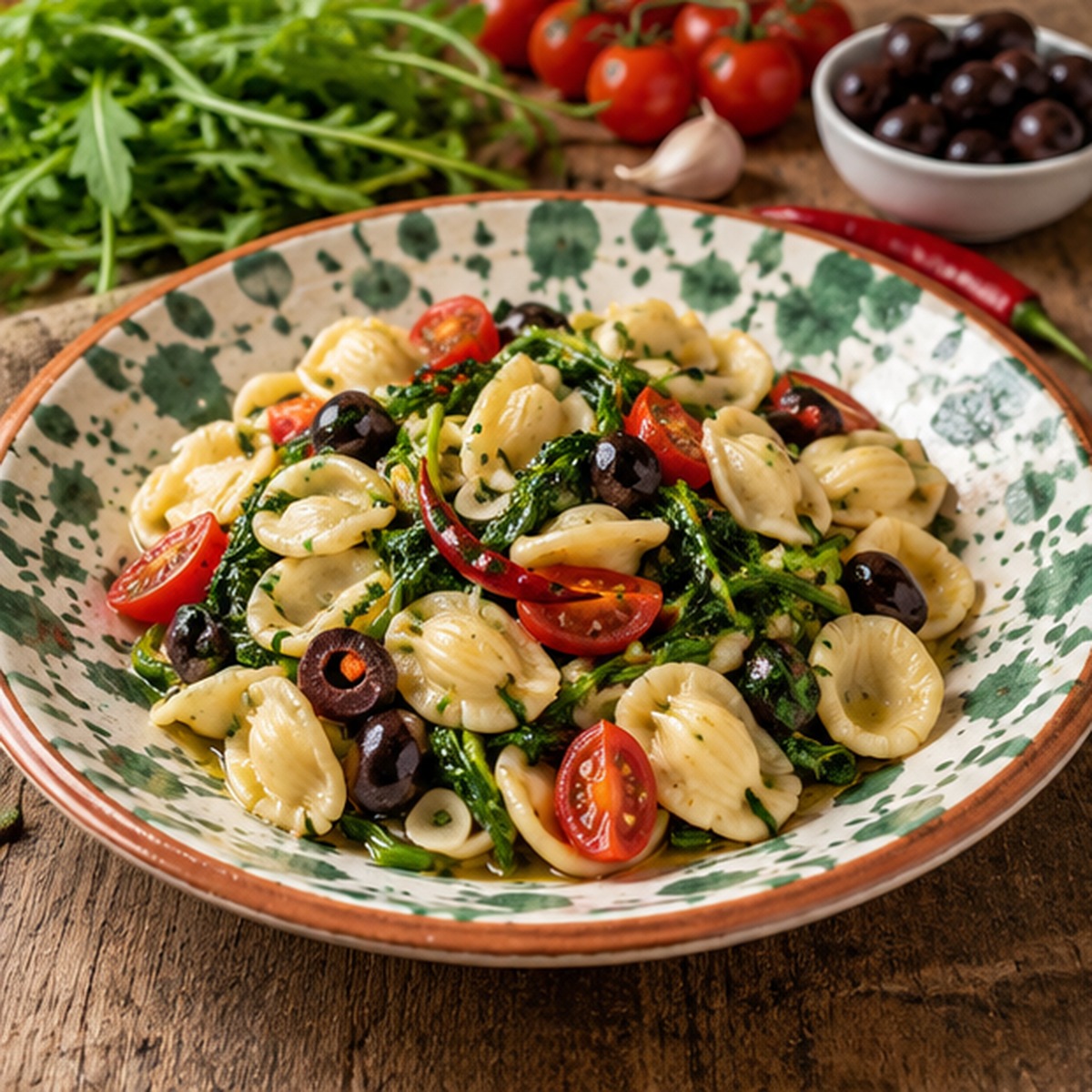 Orecchiette con la rucola