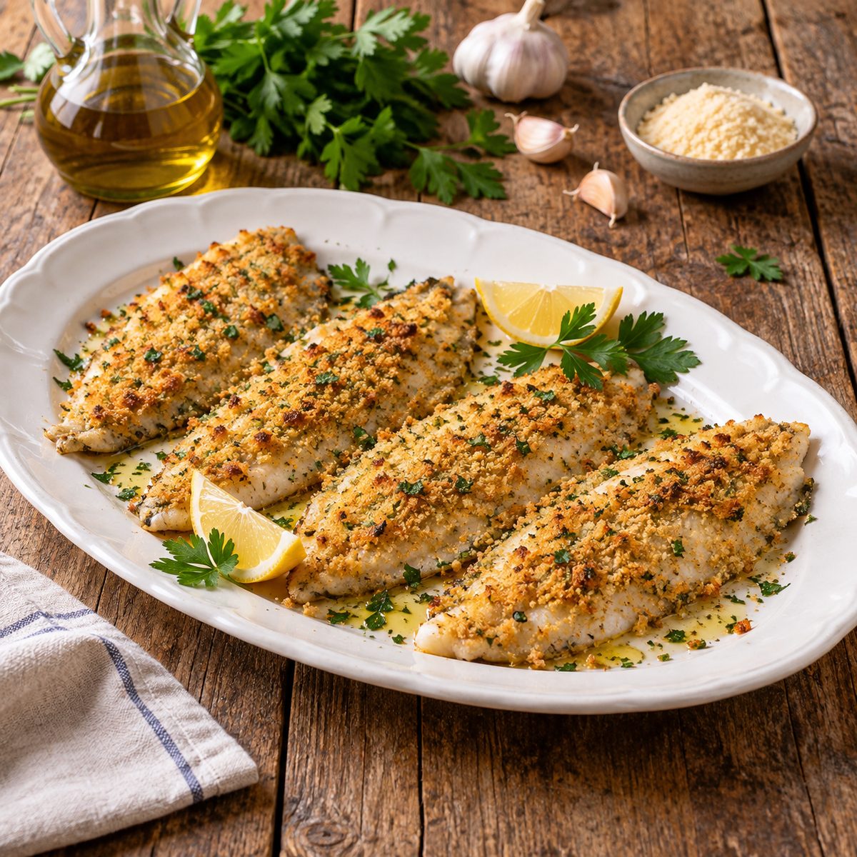 Sogliola gratinata