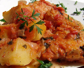 Baccalà alla ghiotta