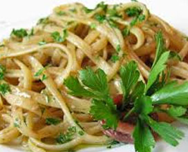 ricetta: Bavette all'acciugata