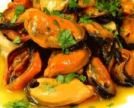 Cozze allo zafferano