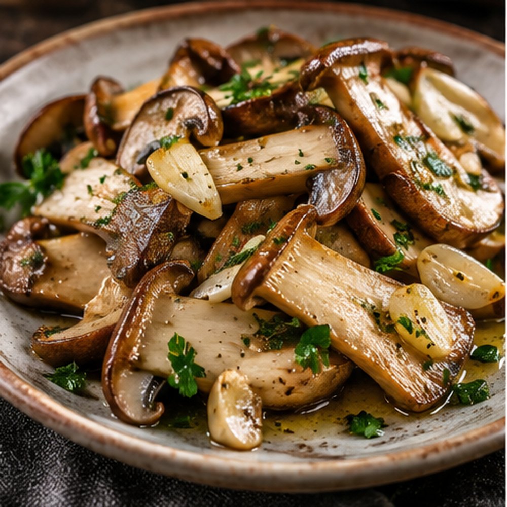 Funghi cardoncelli trifolati alla lucana