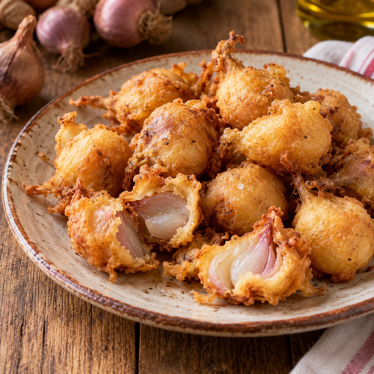Lampascioni fritti in pastella