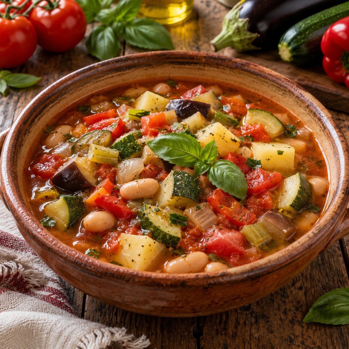 Minestrone di verdure alla salandrese
