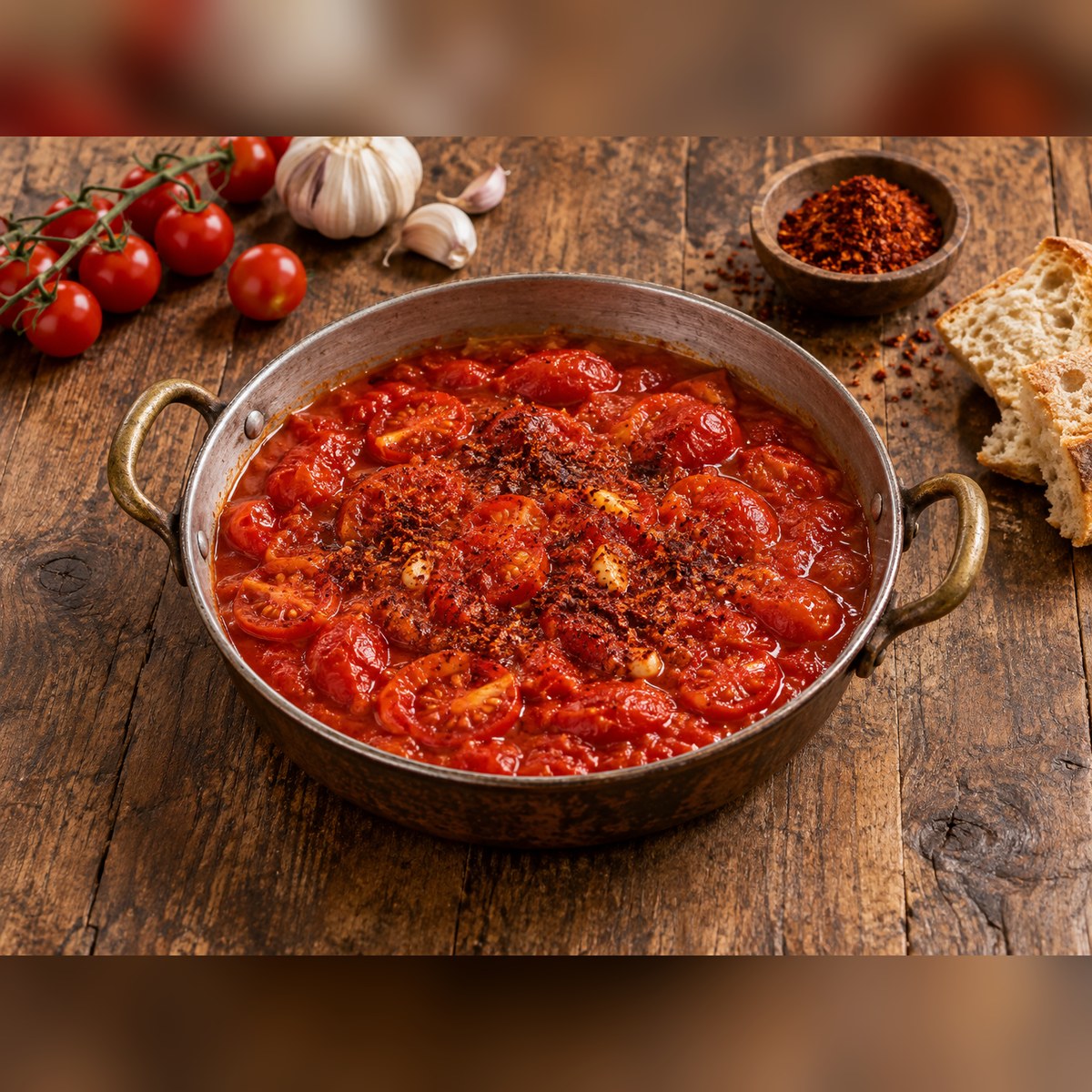 Sugo scind scind al peperone secco