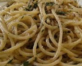 Spaghetti con le alici