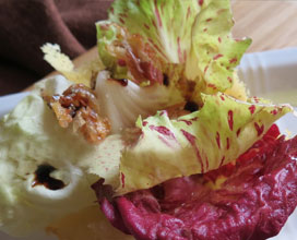 ricetta: Cussinet cul lidrìc (guanciale al radicchio)