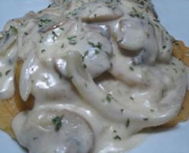 Funghi alla panna