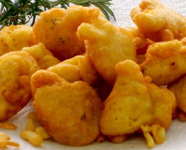 Cuculli (Frittelle di farina di ceci)