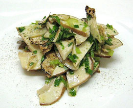 Insalata di funghi e tartufi